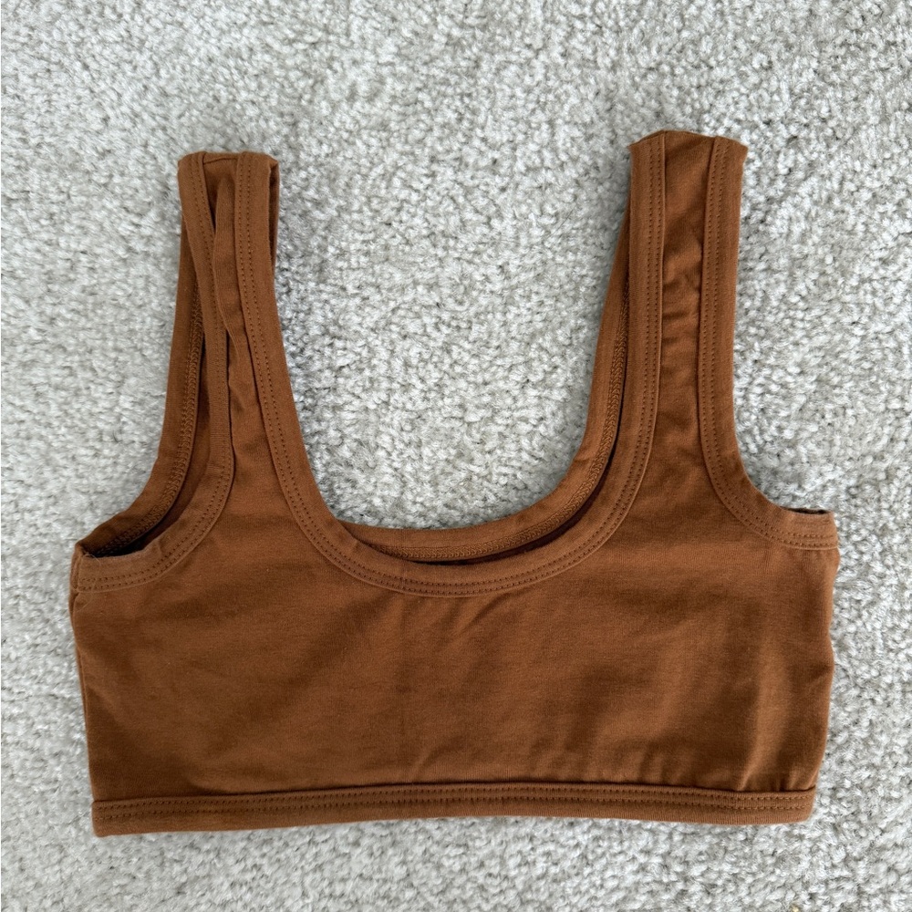 ARQ Chestnut Scoop Neck Bra